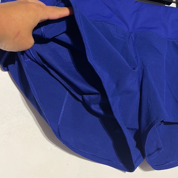 Lululemon Speed Up Short 2.5” Larkspur Size 12 - Picture 5 of 8
